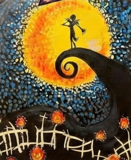 “Moonlit Jack” Paint n Sip